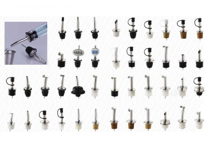 Stainless Steel Oil Bottle Pourer Metal Liquor Pourers, Good Quality and Competitive Price