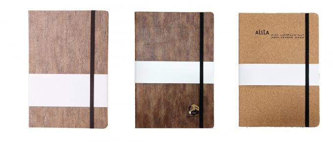 Factory directly wholesle A5 Size 8''x5''  Eco-Friendly Natural Cork Notebook with Pen Loop & Page Dividers Gifts