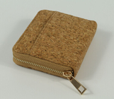 Mini Style Nature Cork Raw material Women wallet 10x9cm with card and money slot