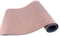 Hot Wholesale Eco-Friendly Absorbent Fashion Anti Slip Natural Cork Rubber Yoga Mat