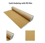 New Style Corkment Underlay with PE Film, 200-300kg/m3 Density, Good Damp & Sound Proof
