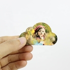 China Factory 60x36mm Sublimation Blank MDF Fridge Magnets for Gift