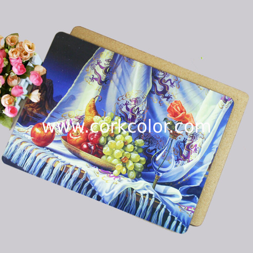 Fashional MDF wooden placemats/Table Mat