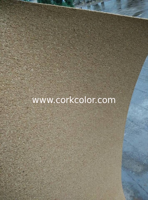 Soundproof 200kg/m3-300kg/m3 Cork floor covering underlay/cork sheet