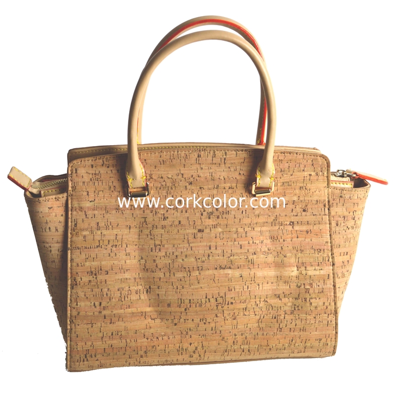 Nice Looking Style Women Cork Handbag for Wholesale 12.6''/13.7''*5.9''*9.8''