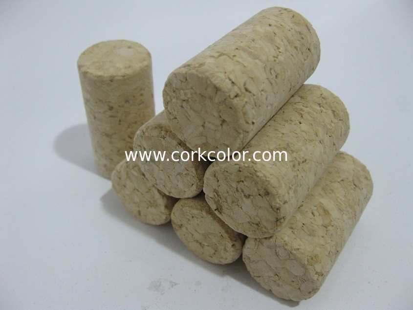 24*44MM Wine Cork Stopper & Champagne Cork with Fine Grain Agglomerated Cork Material