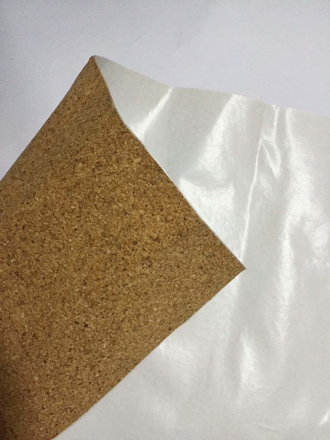 Eco Friendly Cork Sheet with Adhesive Backer for Kindergartenhand Craft Usage