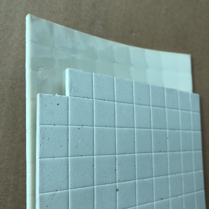 Wholesale Price 35*35*14+2MM Protection Spacers with Foam Separator Cork Pads For Glass