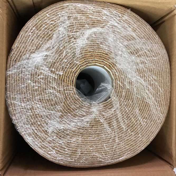 Wholesale Price 35*35*14+2MM Protection Spacers with Foam Separator Cork Pads For Glass