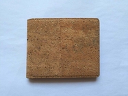 New style men cork wallet with coin box and card screen