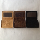 Different Color men gender slim cork wallet 11x9cm with card and money slot