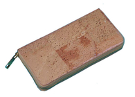 Hot Sale Nature Cork Raw material Women wallet with card and money slot
