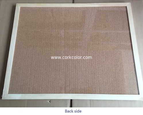 16‘’x20'' Wholesale Cork Board Memo Board with Pine Fame For Office Use