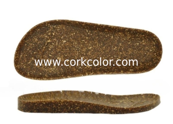 PVC CORK Insole Full Sizes Cork Soles for Slipper Sandals Making