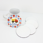 Sublimation 4mm or 6mm Hardboard Drink Coasters - 3.75" Round