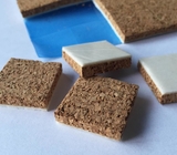 Cork Transportation Pads for Glass & Mirror Protection with PVC foam 18x15mm