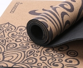 Durable Non-slip Rubber Cork Yoga Mat For Yoga&Pliate Training
