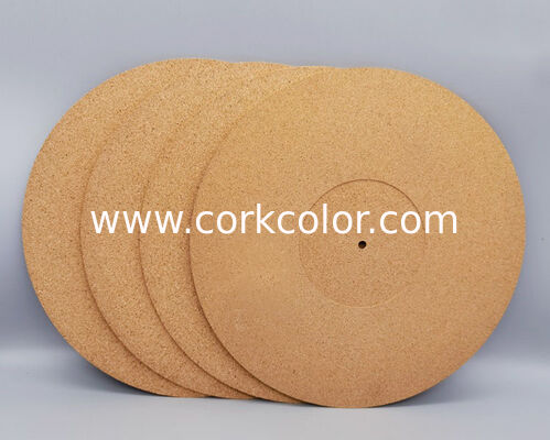 12in Cork Turntable Platter Mat, Non Slip Anti Static Cork Record Mat Pad for Records