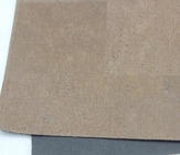 Factory direcly 1.35m Width Resistant Nature Cork Fabric/Leather with Brown Color for Bag Making