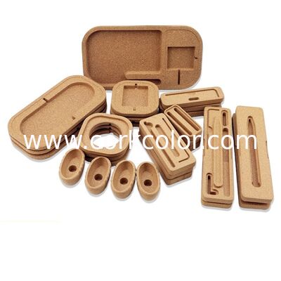BSCI Certified Factory Eco-friendly Special-shaped Molded Integrated Cork Storage Box, Message Board, Cork Coaster & Gift Box Customization