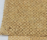 Whosale Price 1.4m Width Hollow Cork Fabric style by Yard in Nature Color for Decoration
