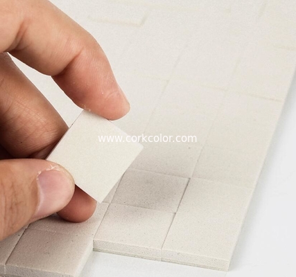 China Factory Wholesale 18x18mm White EVA Seperating Pad for Glass and Mirror