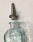 Whosale price silver color cork dasher top for 12mm crocktail or bitter bottler