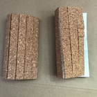 Factory Wholesale 17x17x4 Square Glass Separator Cork Pads with Foam for Glass Protection and Transportation