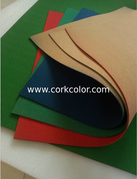 Customized Colored Cork Sheet