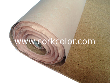 Hot sale Nature Cork Fabric/Leather for bag and shoes making with PU backing