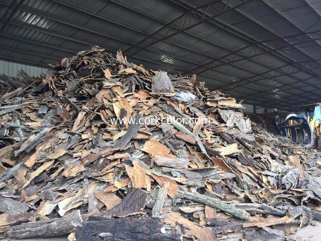 Randomly Size,Frist-Layer Nature Cork Bark tiles,for natural displays for air plants