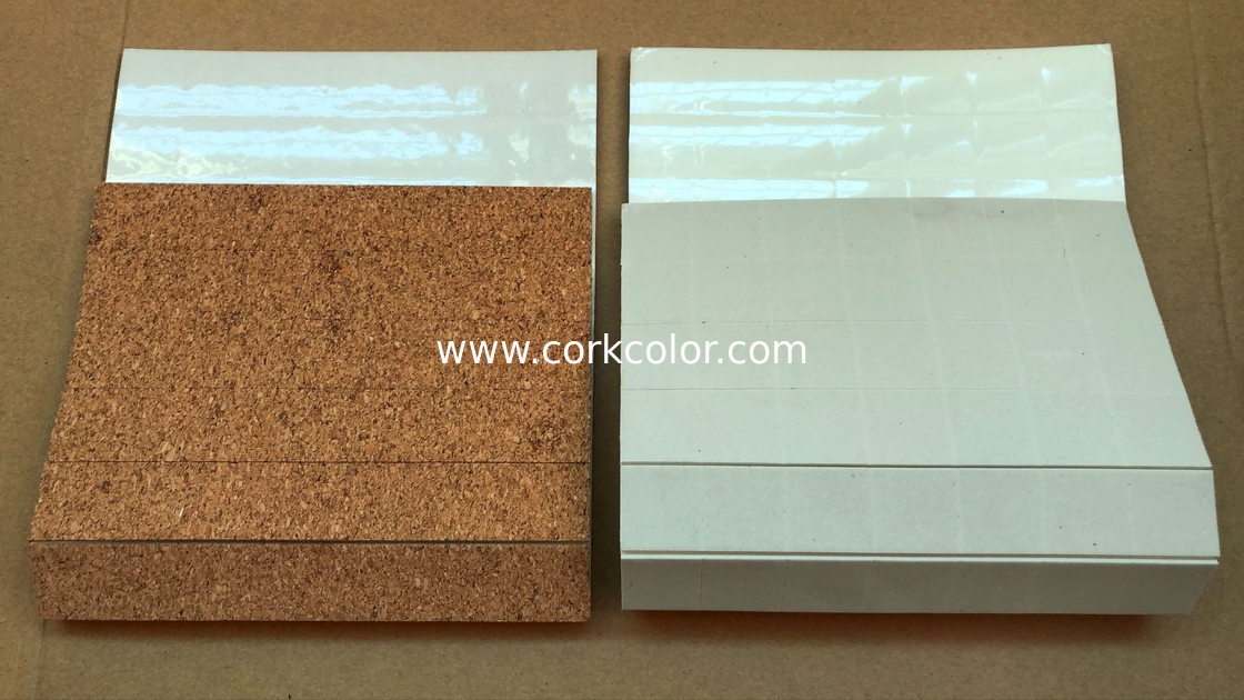 Hotsale 23x23x2.5 Square Cork Pads with Foam for Glass Protection and Transportation